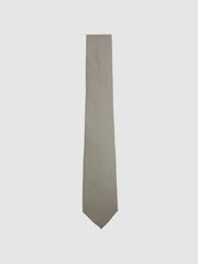 Textured Silk Blend Tie Light Sage | Mens