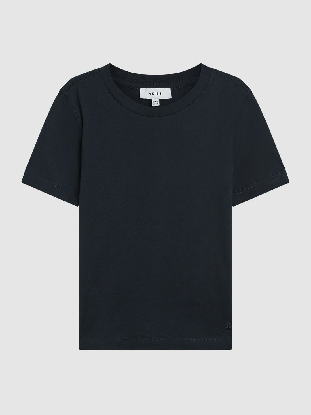 9-13 yrs Crew Neck T-Shirt Navy | Children