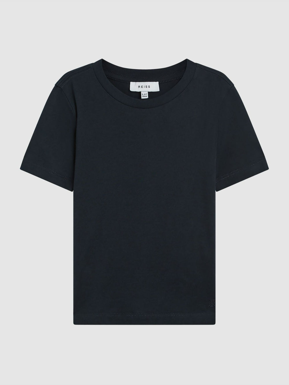 9-13 yrs Crew Neck T-Shirt Navy | Children
