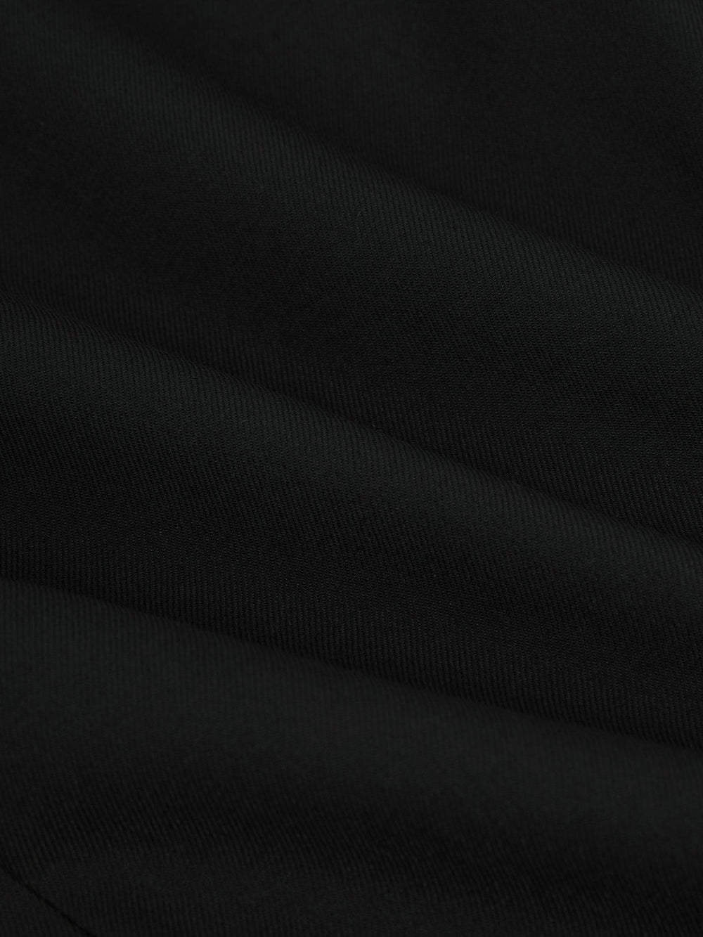 Wool-Blend Single-Breasted Suit Jacket Slim-Fit Black | Mens