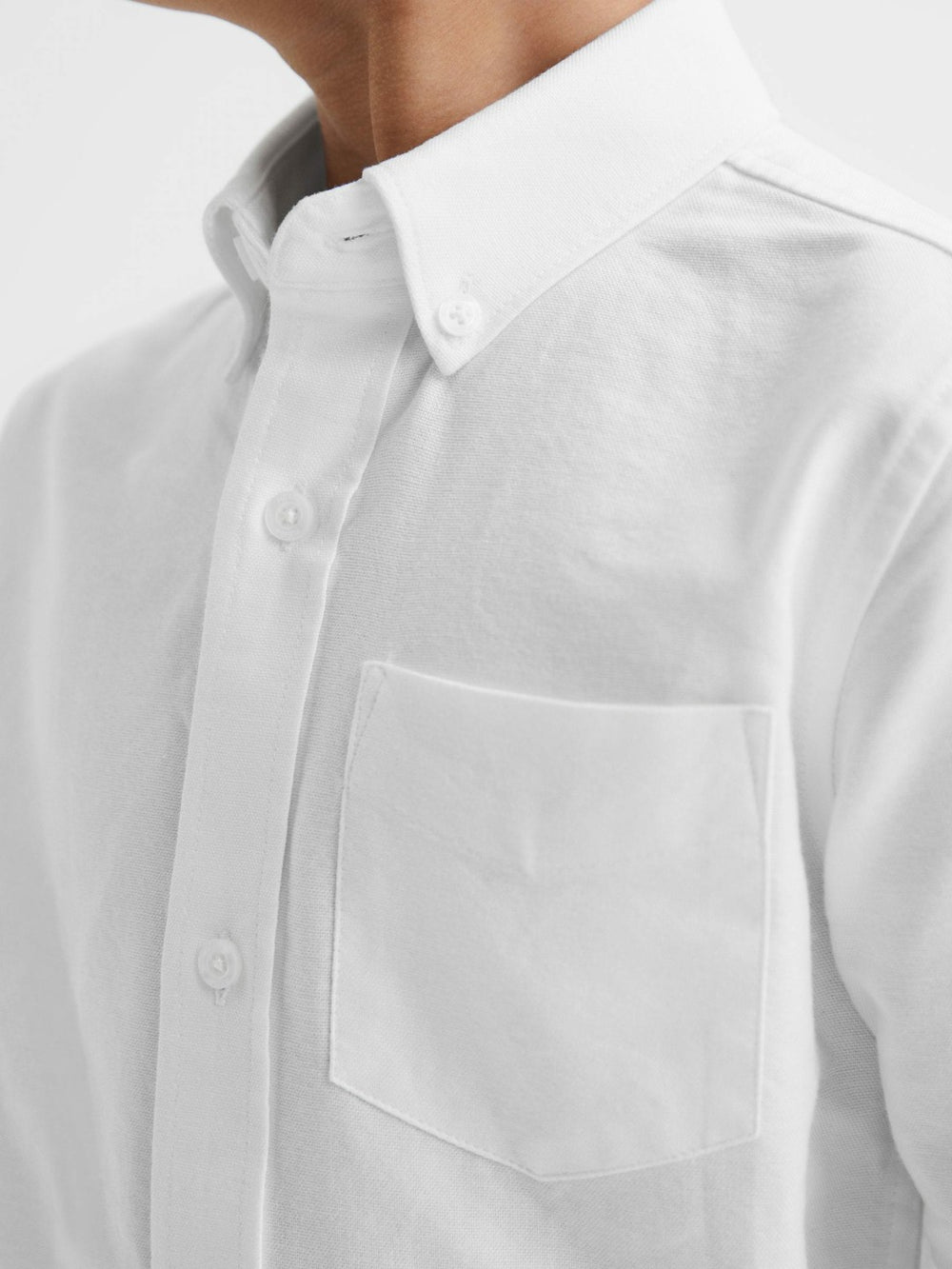 13-14 yrs Button Down Oxford Shirt White | Children