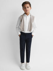 13-14 yrs Button Down Oxford Shirt White | Children