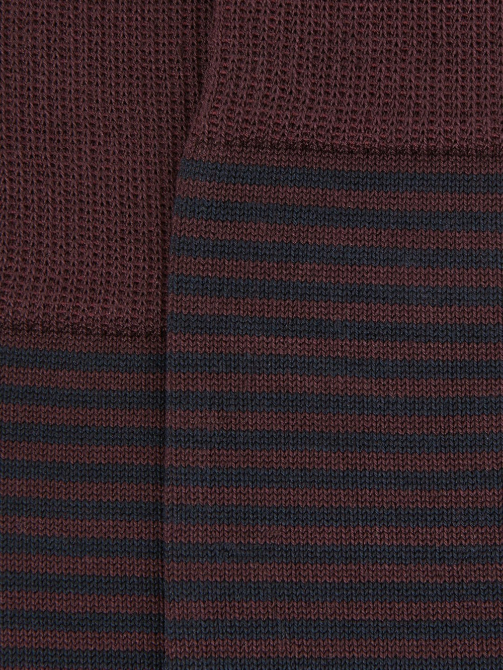 Striped Socks Bordeaux | Mens