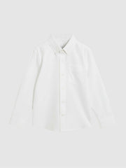 9-14 yrs Button Down Oxford Shirt White | Children