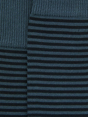Striped Socks Airforce Blue/ Navy | Mens