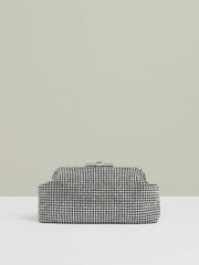 Embellished Clutch Bag Silver | Womens