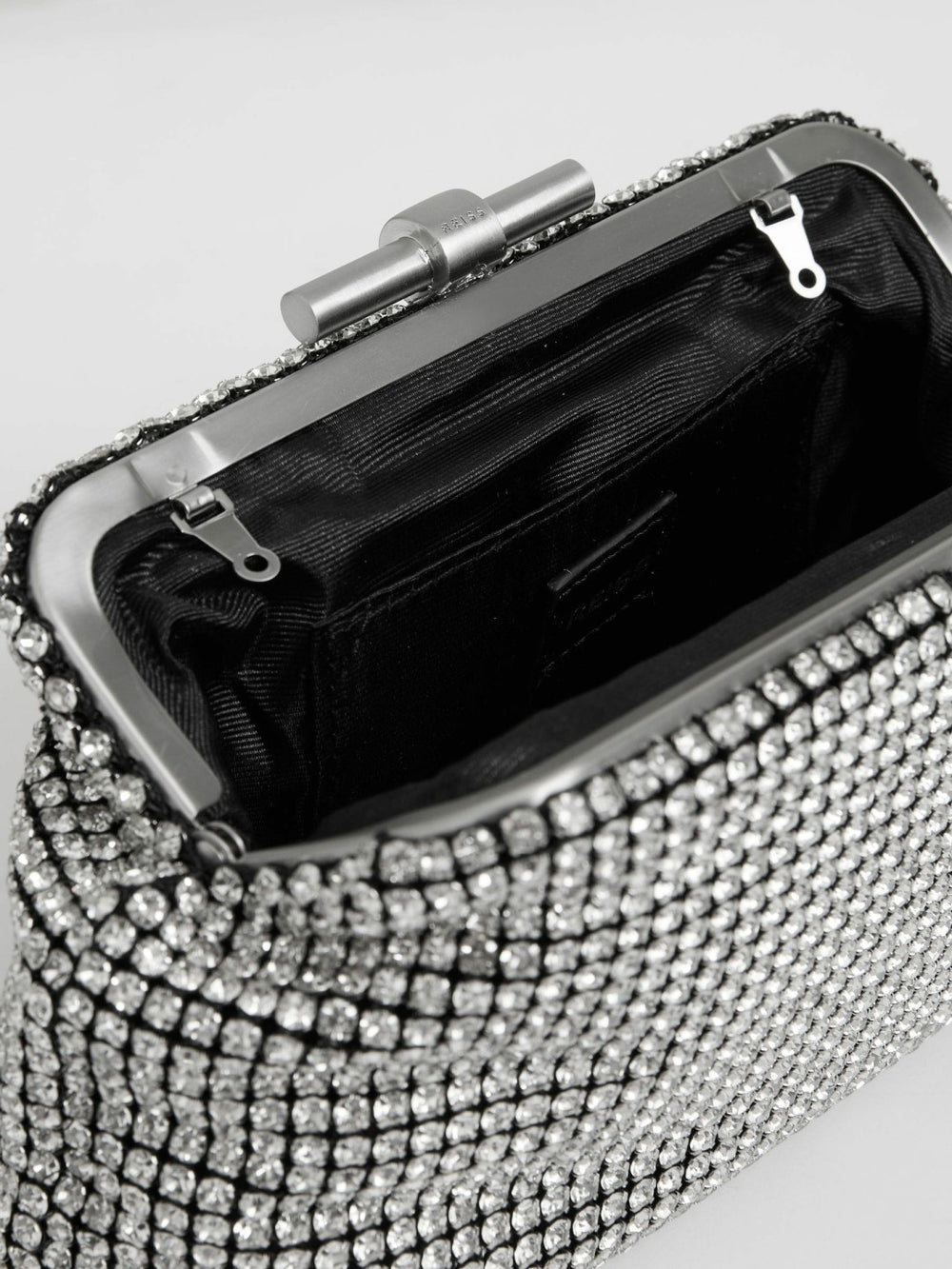 Embellished Clutch Bag Silver | Womens
