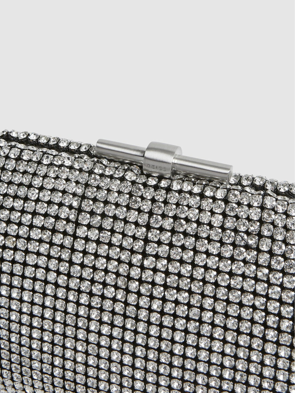 Embellished Clutch Bag Silver | Womens