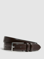 Smooth Leather Belt Chocolate | Mens