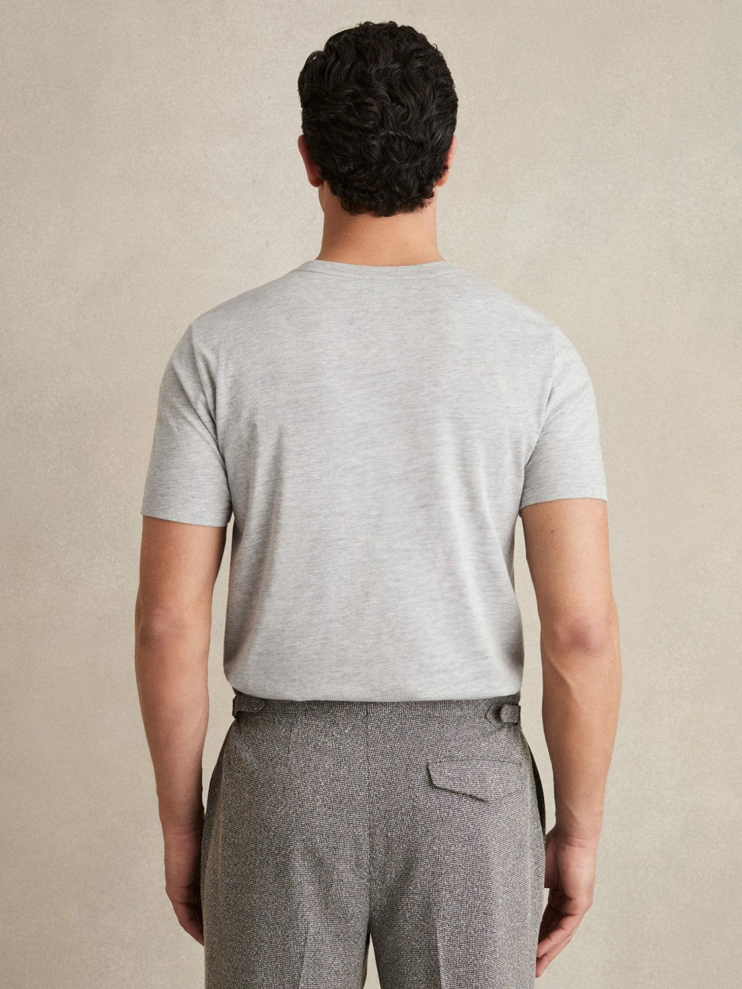 Cotton Crew Neck T-Shirt  | Mens