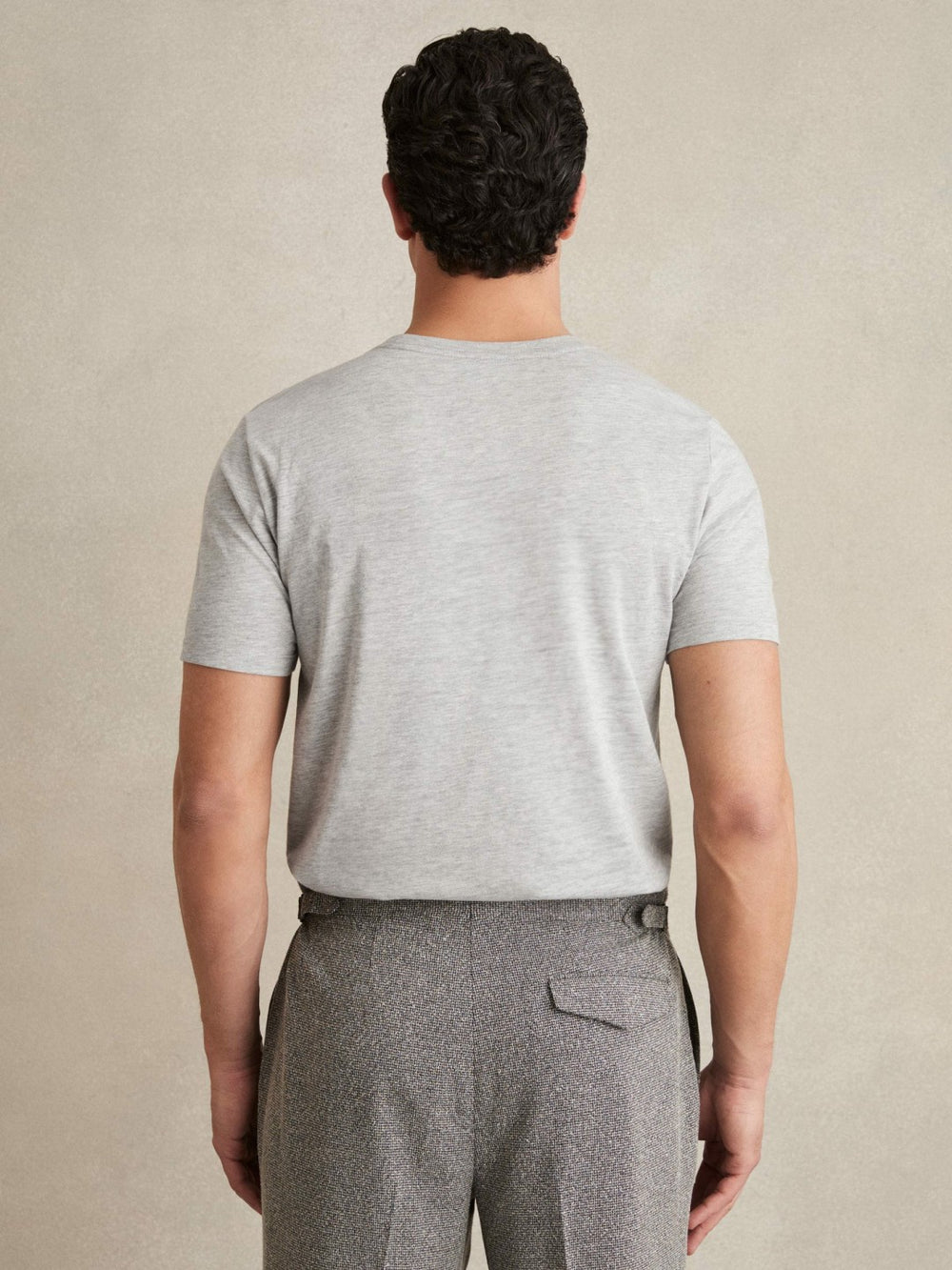 Cotton Crew Neck T-Shirt  | Mens