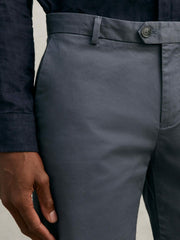 Short Length Casual Chino Shorts Airforce Blue | Mens