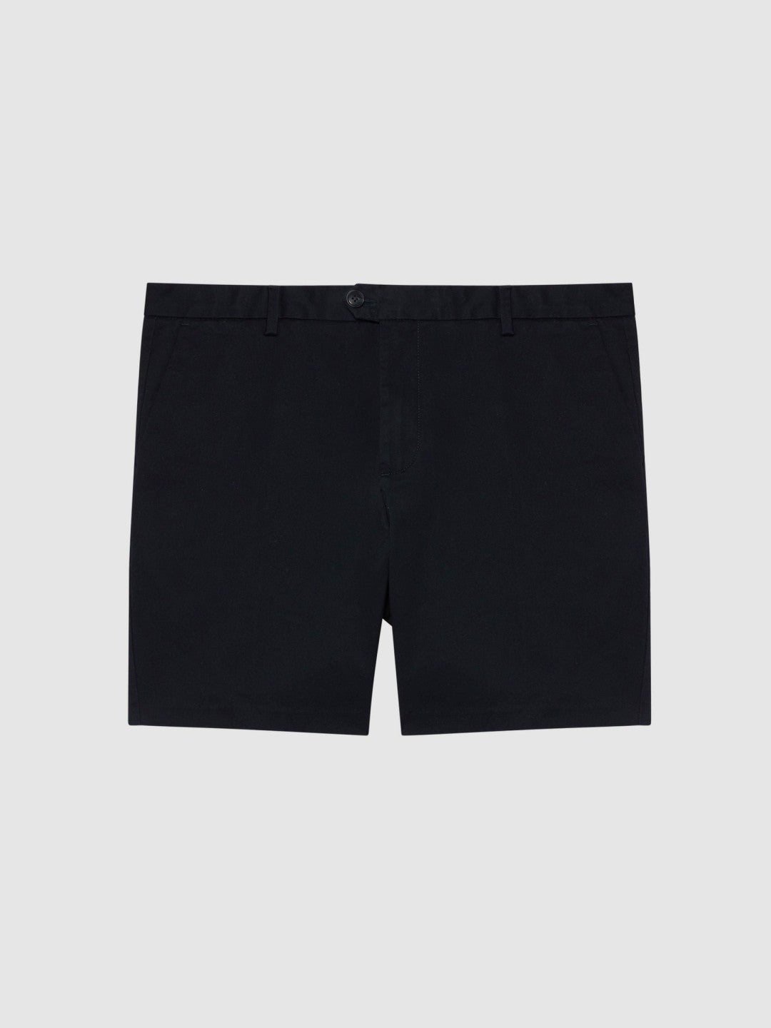 Short Length Casual Chino Shorts Navy | Mens