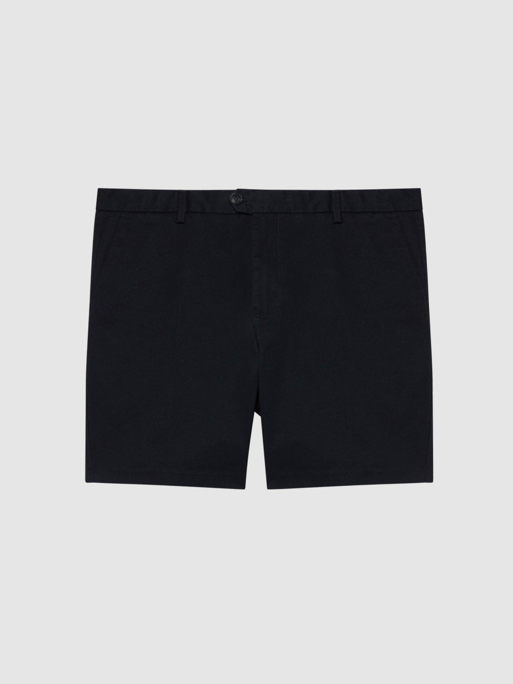Short Length Casual Chino Shorts Navy | Mens