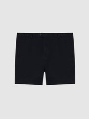 Short Length Casual Chino Shorts Navy | Mens