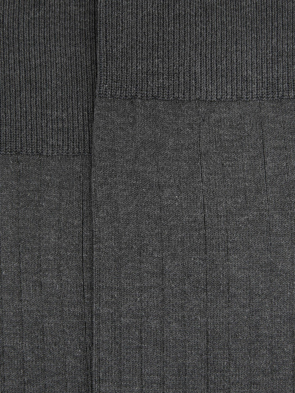 Ribbed Socks Charcoal | Mens