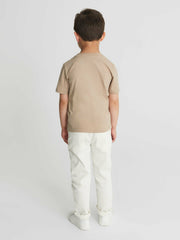 3-9 yrs Crew Neck T-Shirt Stone | Children