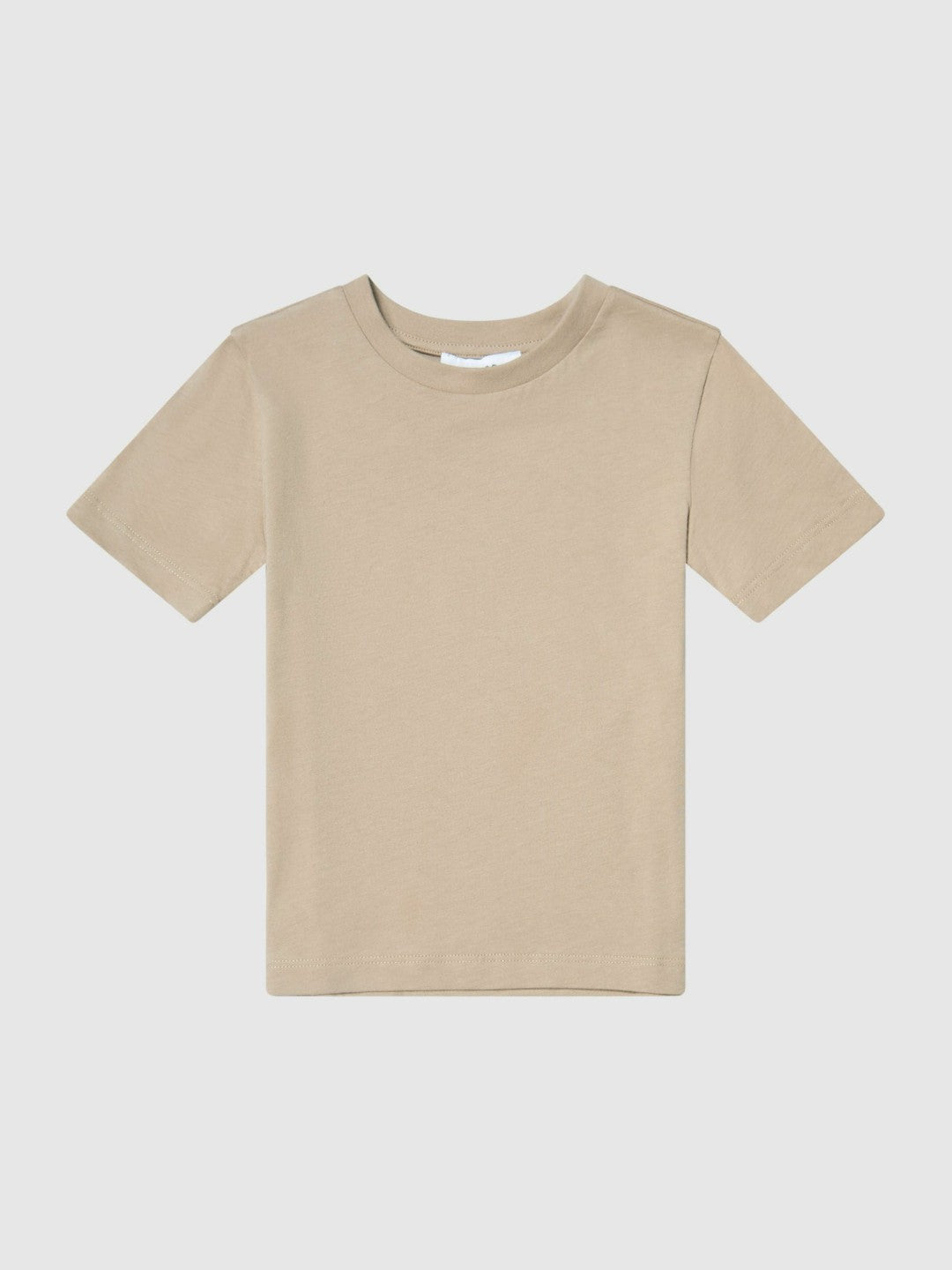 9-13 yrs Crew Neck T-Shirt Stone | Children