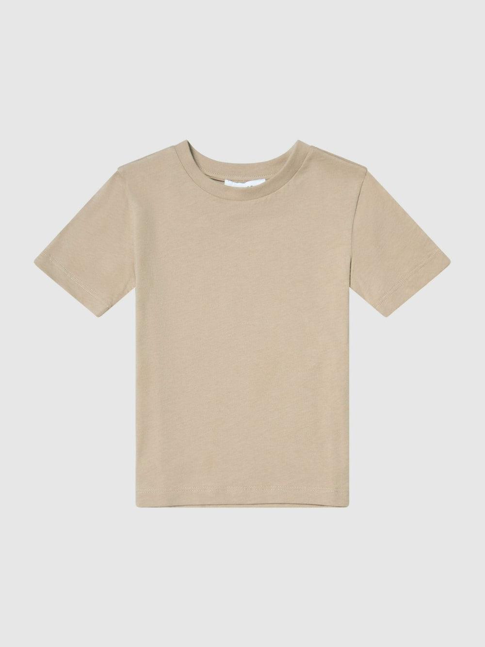 9-13 yrs Crew Neck T-Shirt Stone | Children