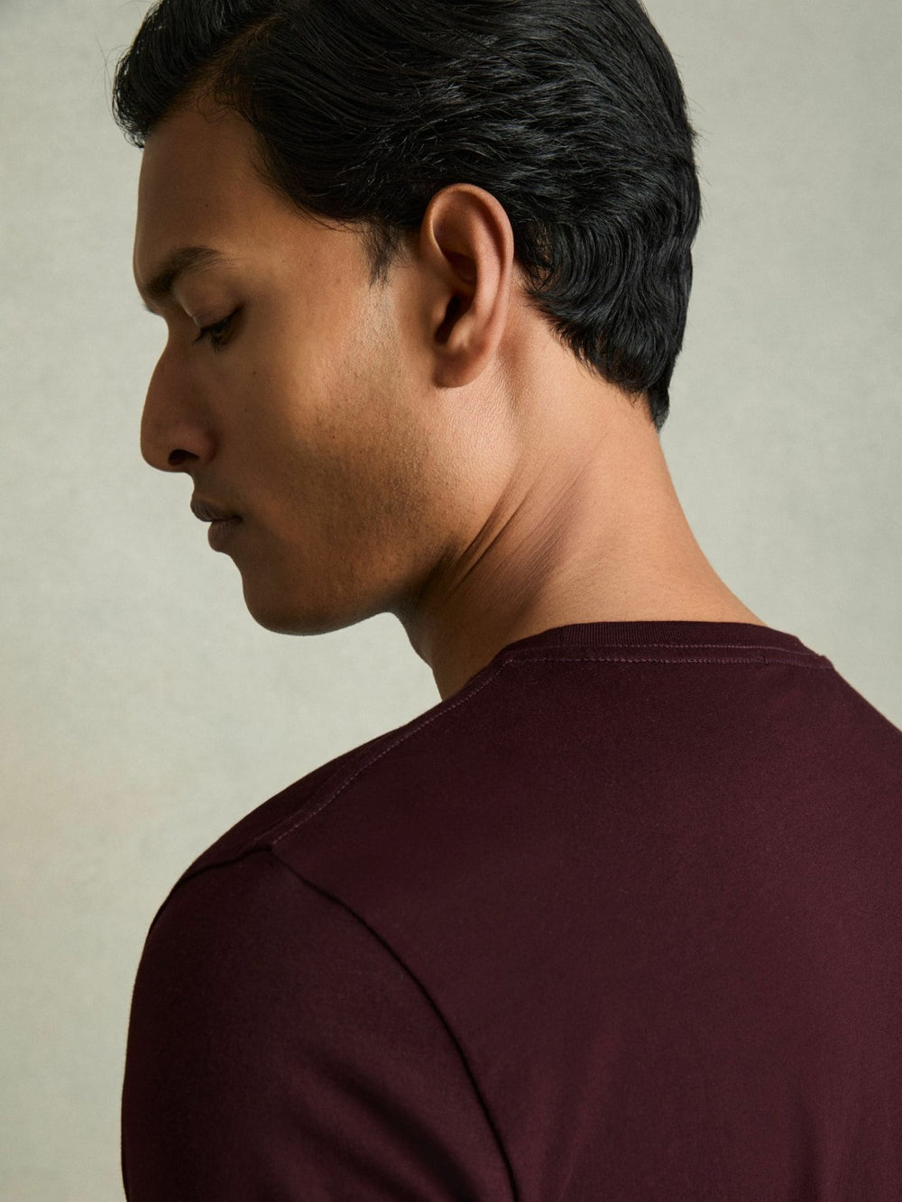 Cotton Crew Neck T-Shirt  | Mens