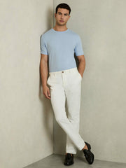 Cotton Crew Neck T-Shirt  | Mens