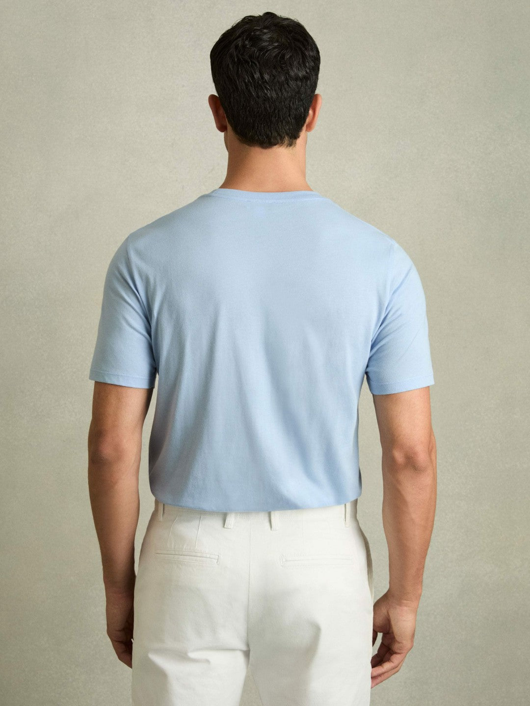 Cotton Crew Neck T-Shirt  | Mens