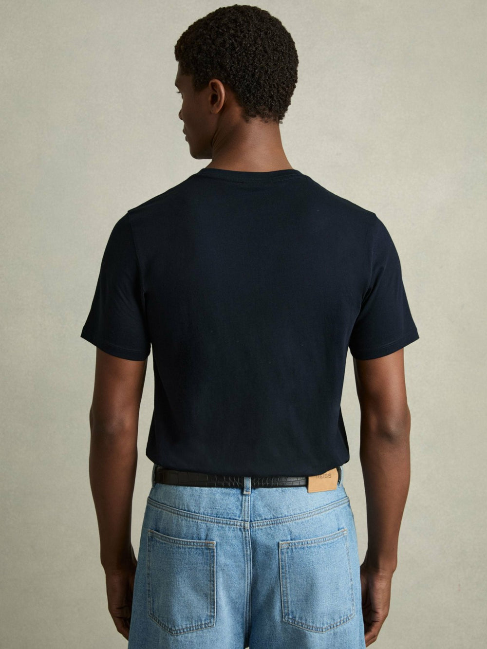 Cotton Crew Neck T-Shirt  | Mens