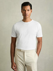 Cotton Crew Neck T-Shirt  | Mens