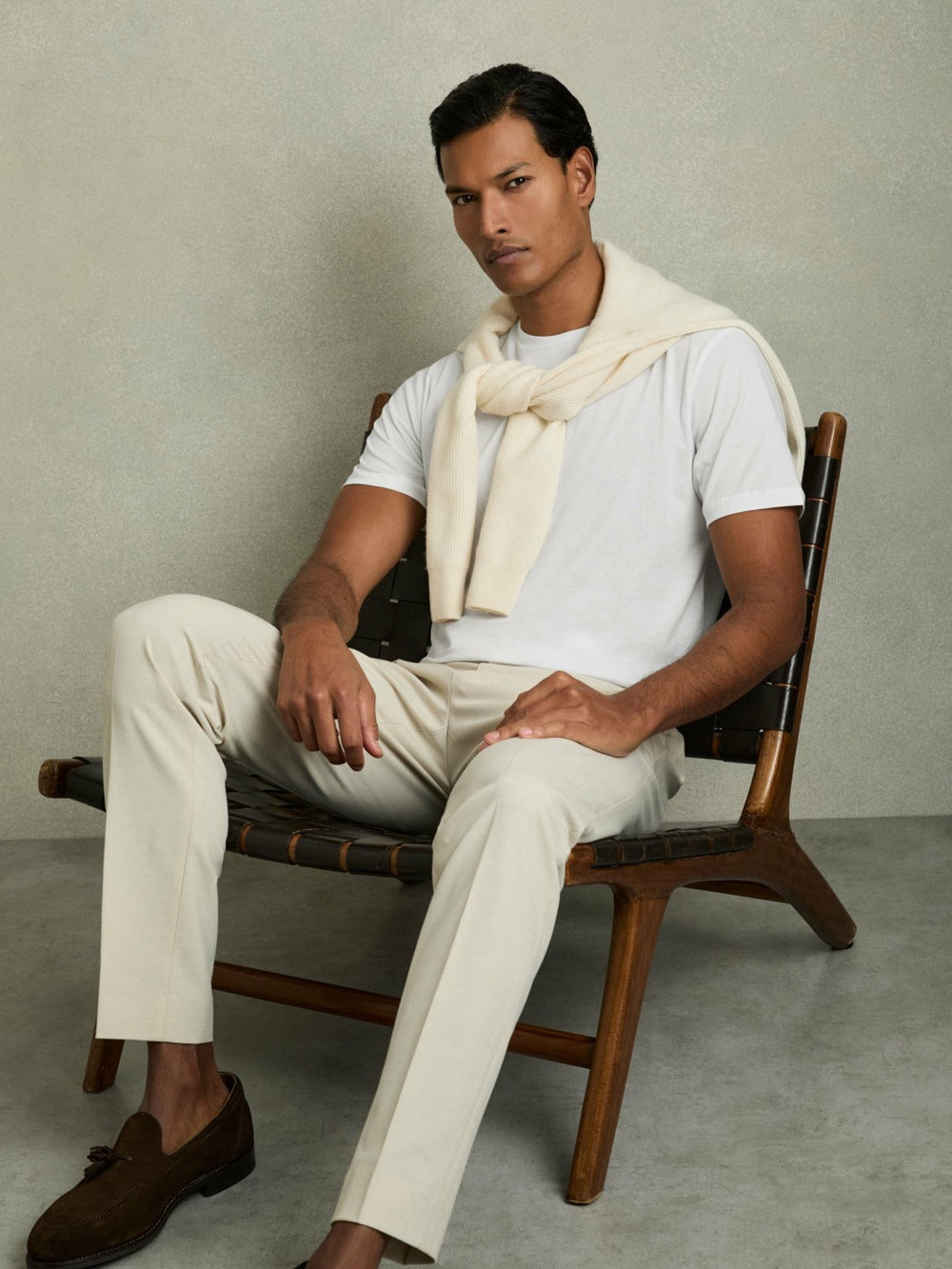 Cotton Crew Neck T-Shirt  | Mens