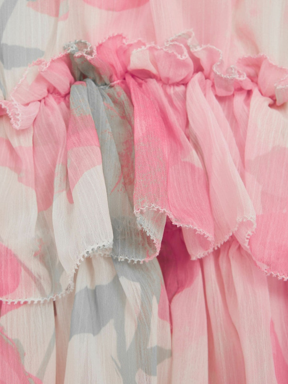 4-9 yrs Printed Tiered Dress Pink Print | Children