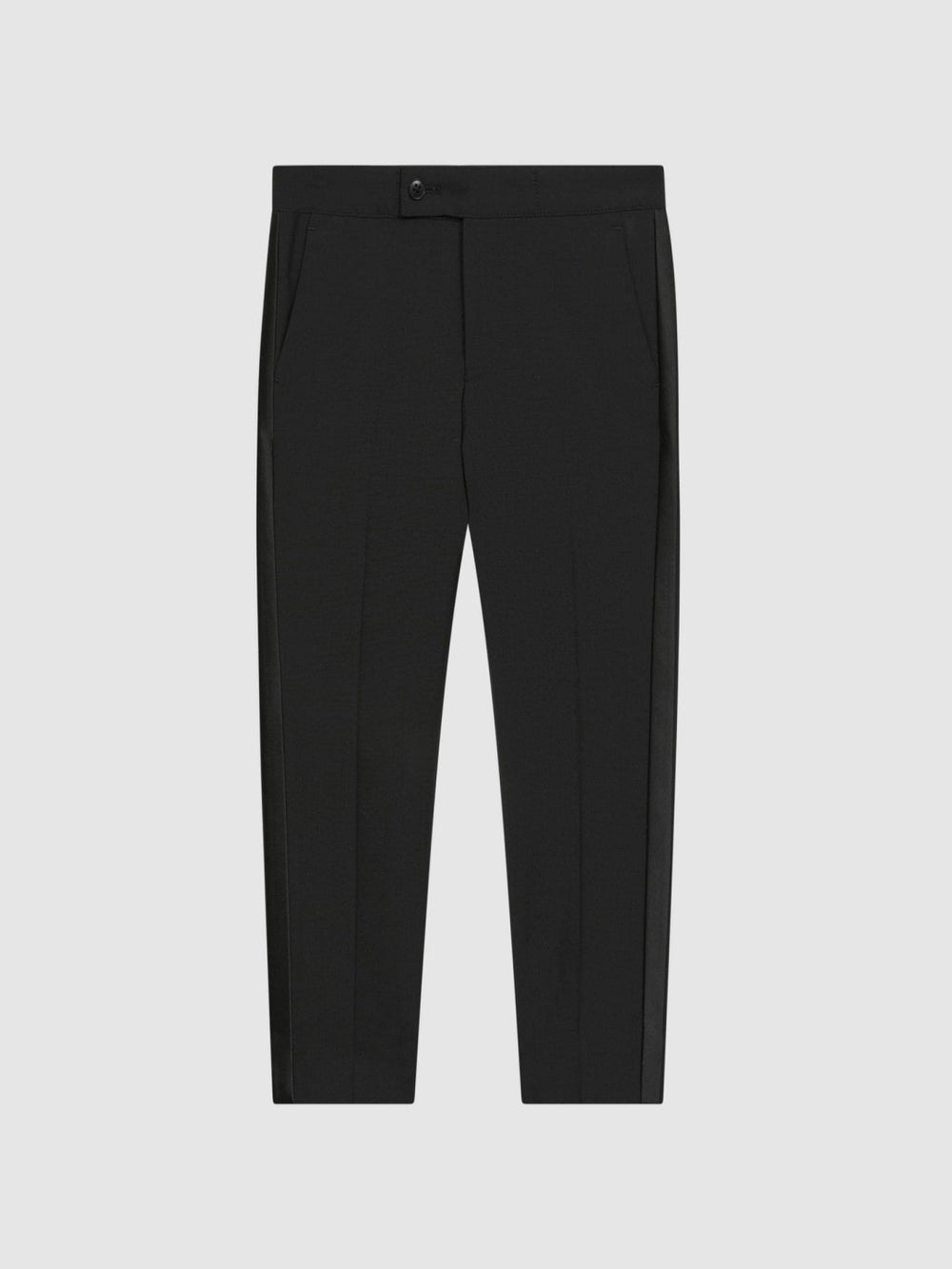 3-9 yrs Tuxedo Satin Stripe Trousers Black | Children