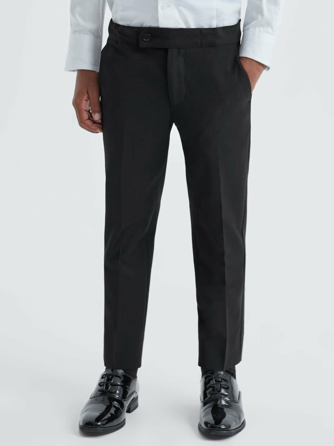 3-9 yrs Tuxedo Satin Stripe Trousers Black | Children