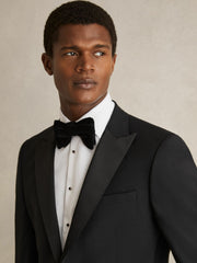 Slim Fit Cotton Marcella Tuxedo Shirt White | Mens