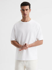 Oversized GarMenst Dye T-Shirt White | Mens