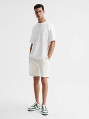 Oversized GarMenst Dye T-Shirt White | Mens