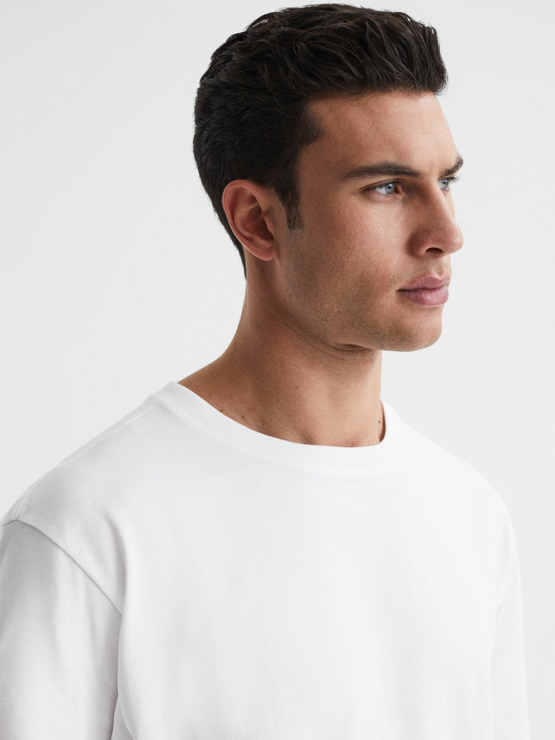 Oversized GarMenst Dye T-Shirt White | Mens