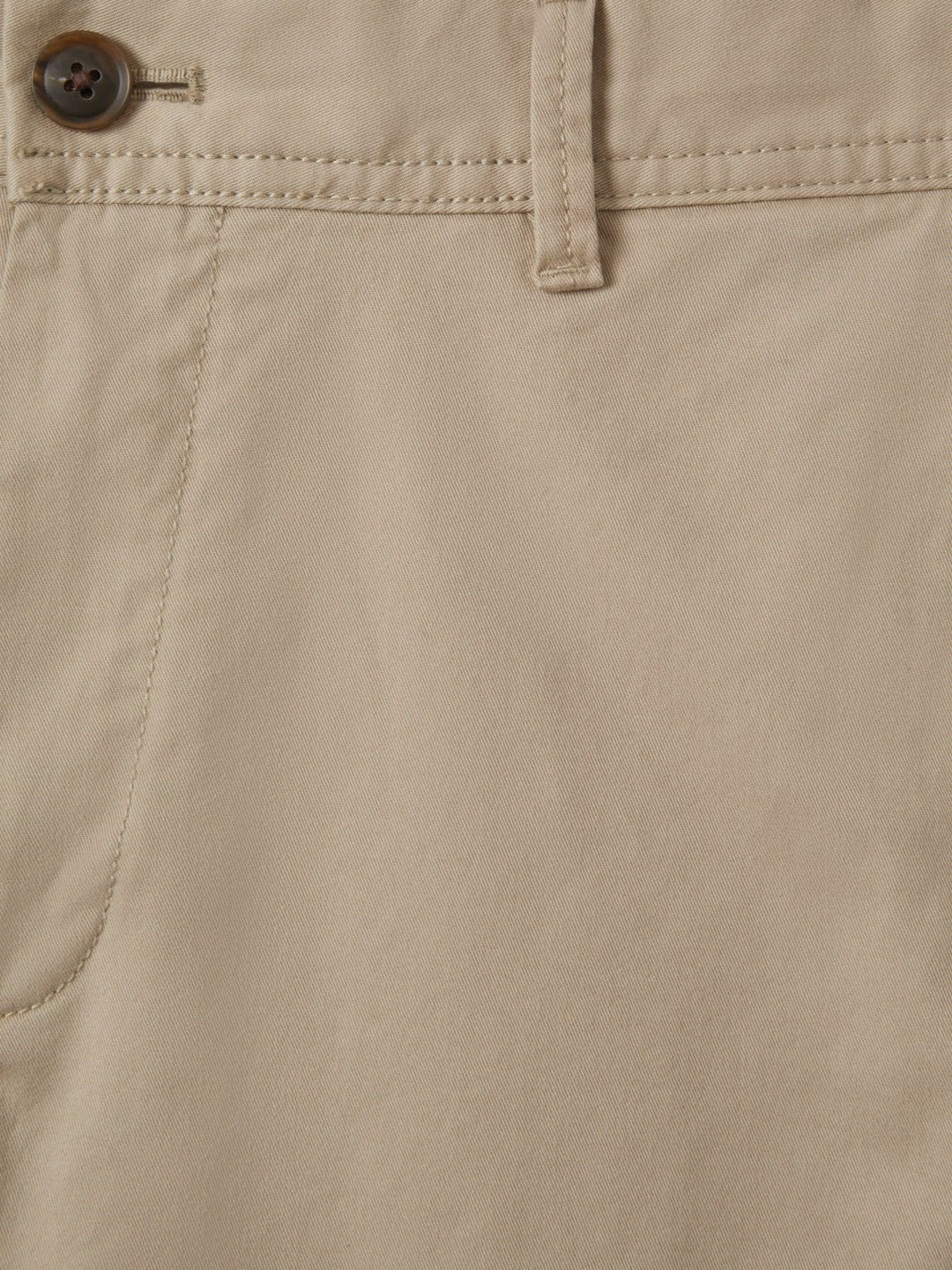Slim Fit Washed Cotton Blend Chinos Stone | Mens