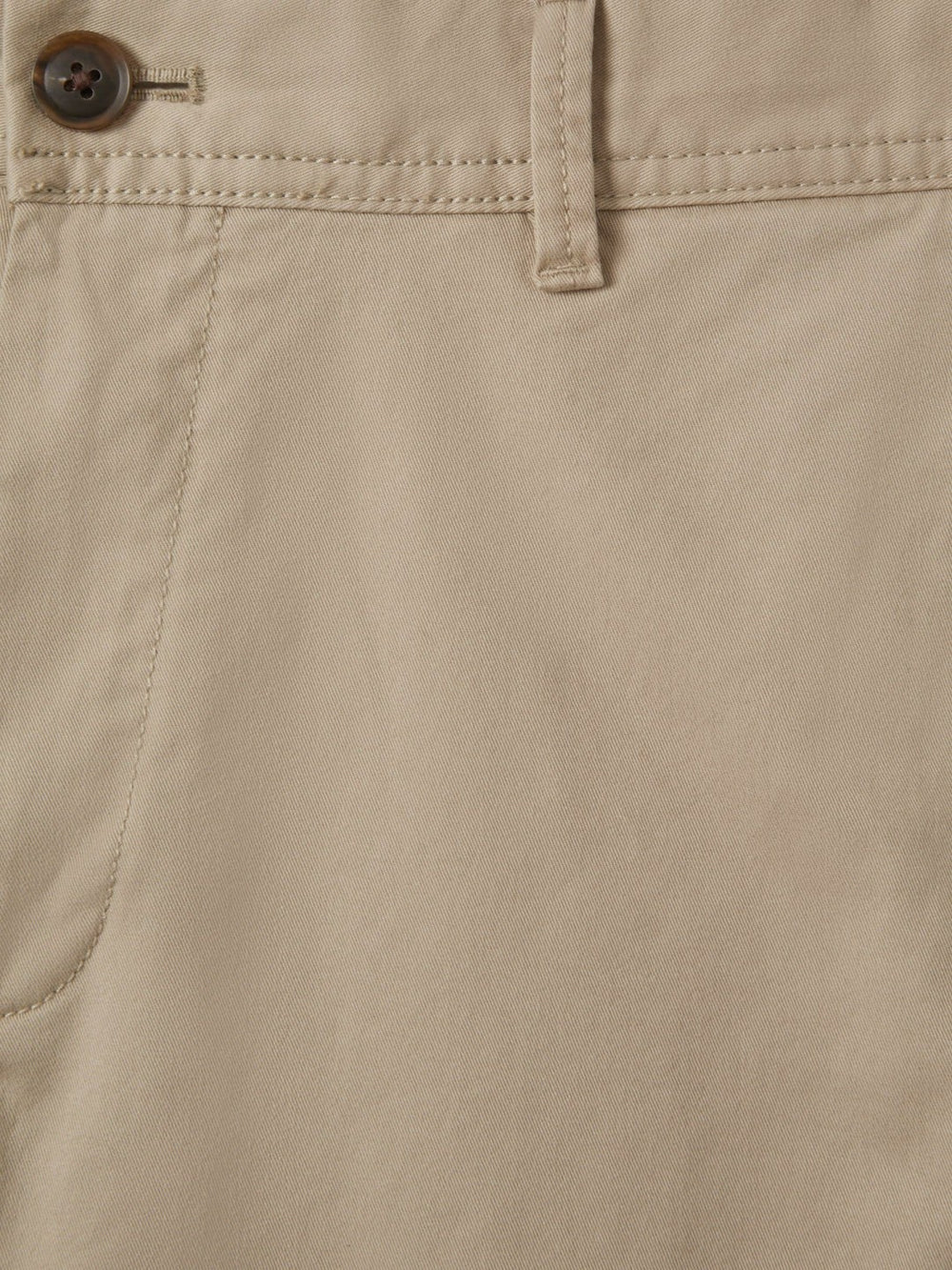 Slim Fit Washed Cotton Blend Chinos Stone | Mens