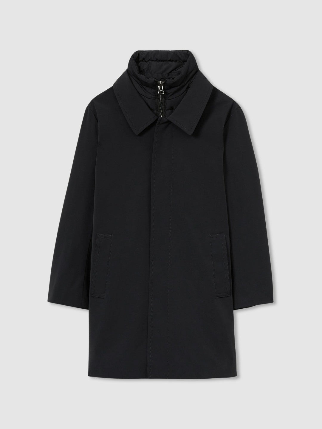 3-9 yrs Gabardine Coat with Removable Gilet Navy | Children