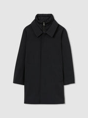 3-9 yrs Gabardine Coat with Removable Gilet Navy | Children