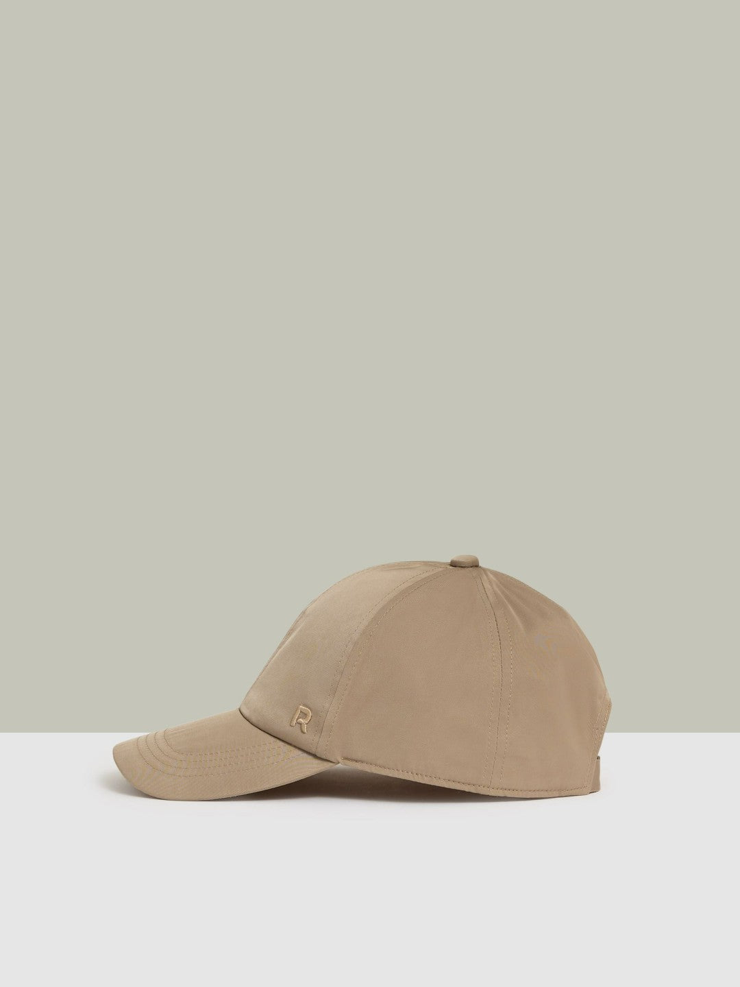 Logo-Embroidered Baseball Cap Taupe | Womens