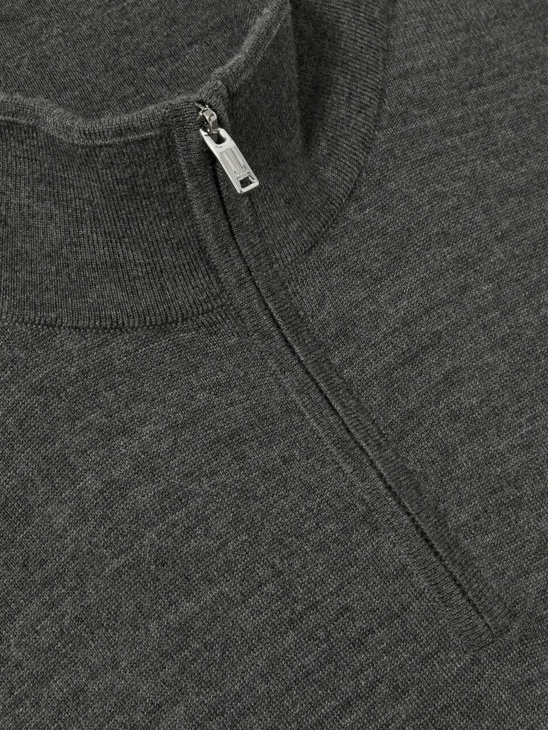 Merino Wool Half-Zip Jumper  | Mens