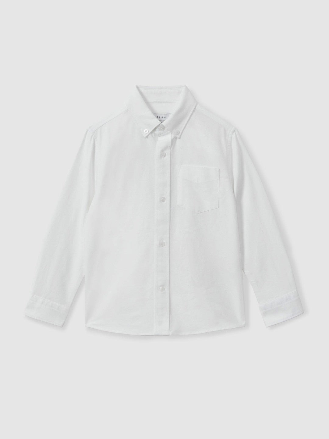 3-9 yrs Button Down Oxford Shirt White | Children