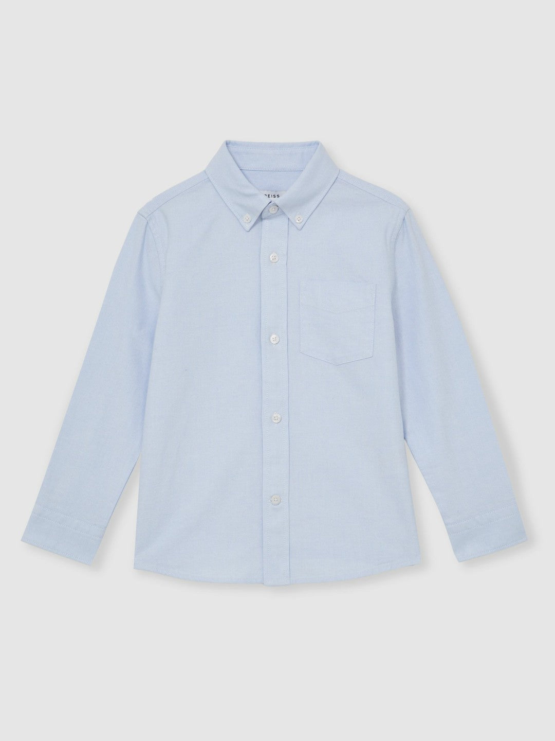 3-9 yrs Button Down Oxford Shirt Soft Blue | Children