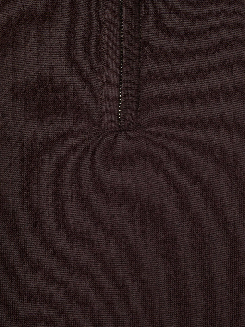 3-9 yrs Merino Wool Half-Zip Funnel Neck Jumper Dark Bordeaux | Children