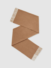 Wool-Cashmere Scarf Biscuit | Womens