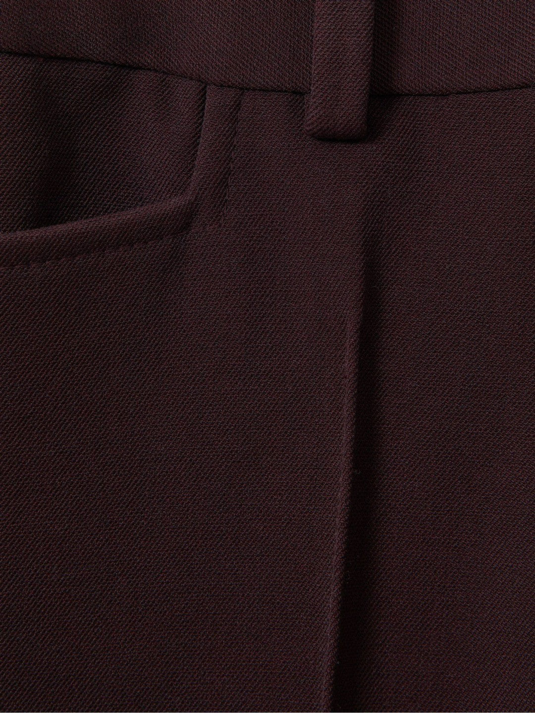 Petite Flared Suit Trousers Berry | Womens