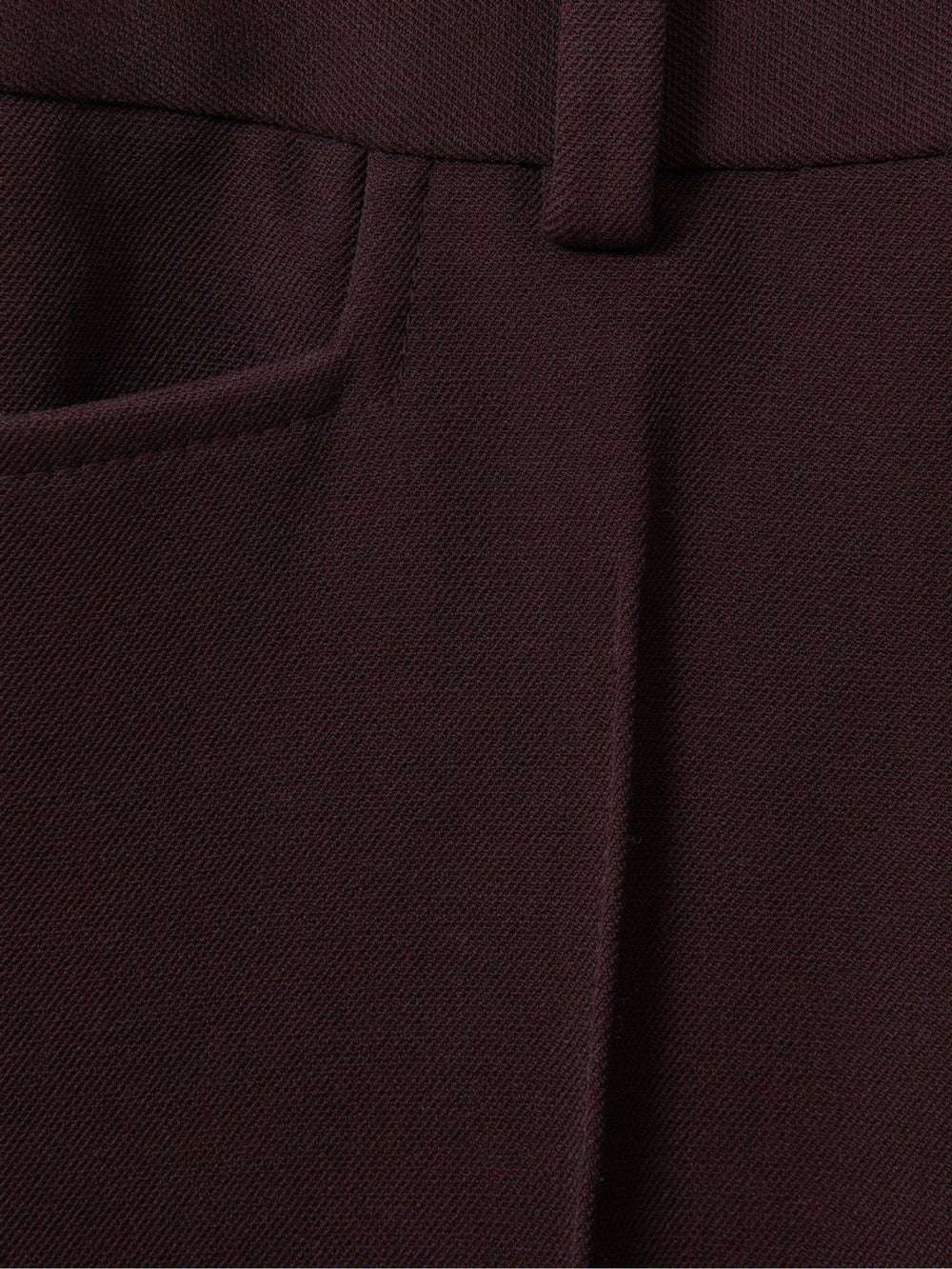 Petite Flared Suit Trousers Berry | Womens