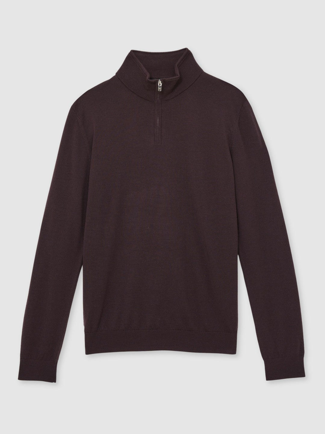 Merino Wool Half-Zip Jumper  | Mens