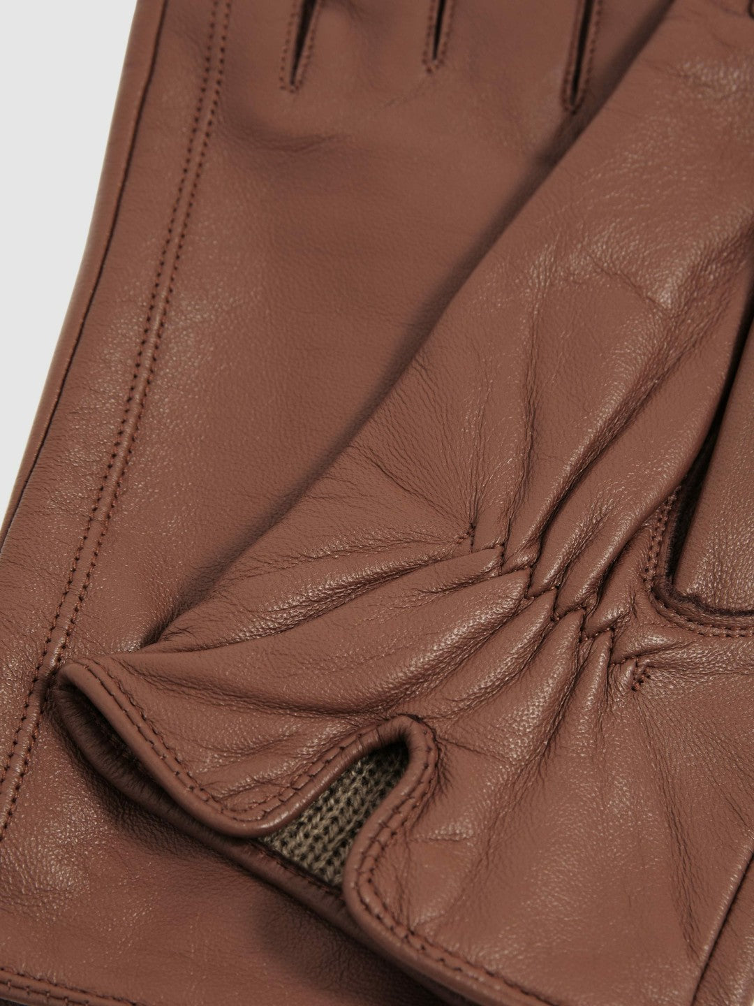 Leather Gloves Tan | Womens